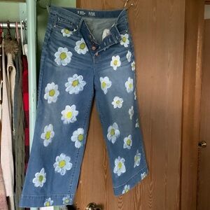 a.n.a High-Rise Wide Leg Crop Jeans